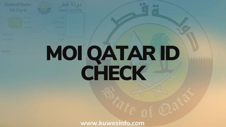 Moi Qatar Id Check