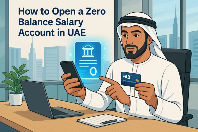 How To Open a Zero Balance Salary Account in UAE