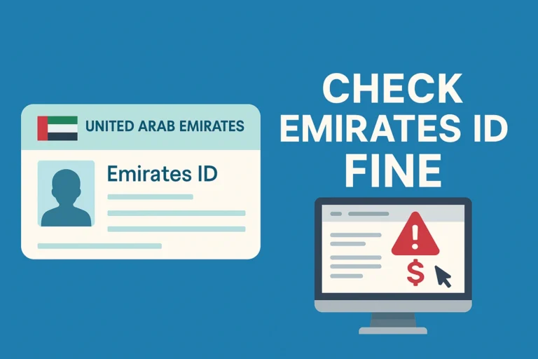 How to Check and Pay Emirates ID Fines