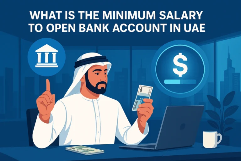 What Is the Minimum Salary to Open Bank Account in Uae